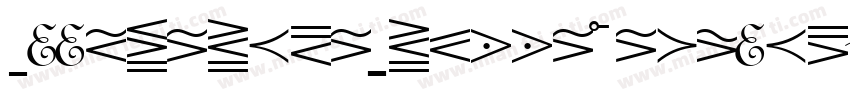 IlluminatiOneSSiDisplayCaps Medium字体转换